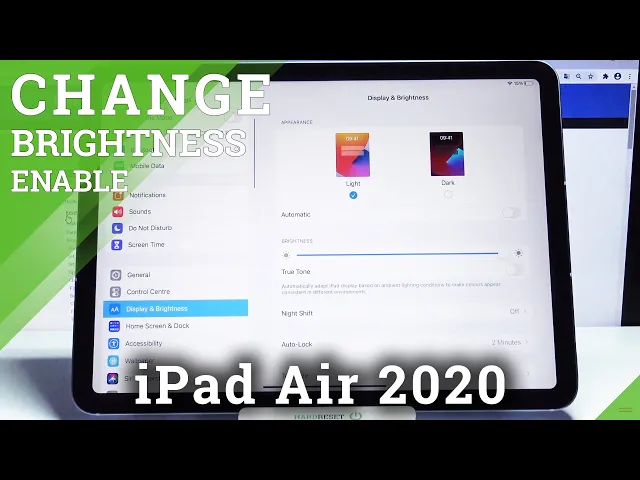 Video thumbnail for How to Allow Auto-Brightness on iPad Air 2020 – Adjust Screen Display