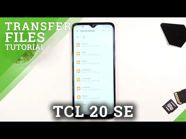 Video thumbnail for How to Transfer Files from SD Card to Phone Storage on TCL 20 SE – Import Files