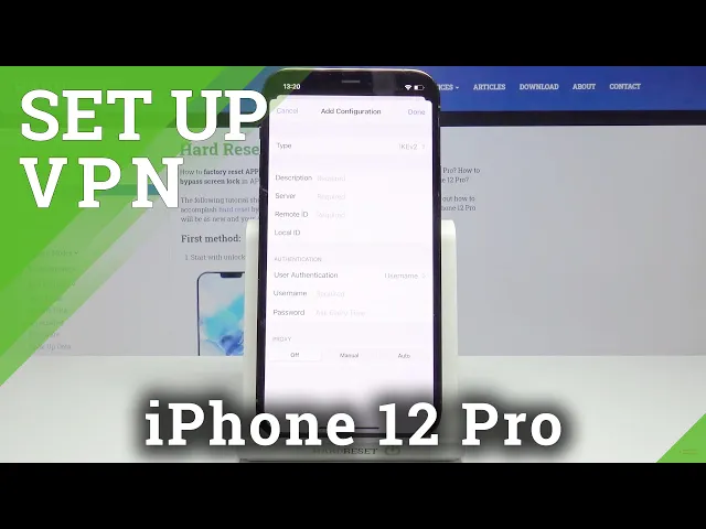 Video thumbnail for How Add VPN Configuration on iPhone 12 Pro – Set Up VPN