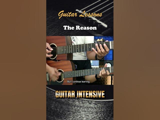 Video thumbnail for The Reason - Hoobastank | EASY Guitar Lessons for Beginners