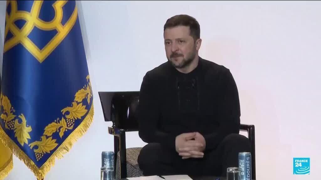 Video thumbnail for Zelensky remains cautious about the new minerals deal proposal from the US