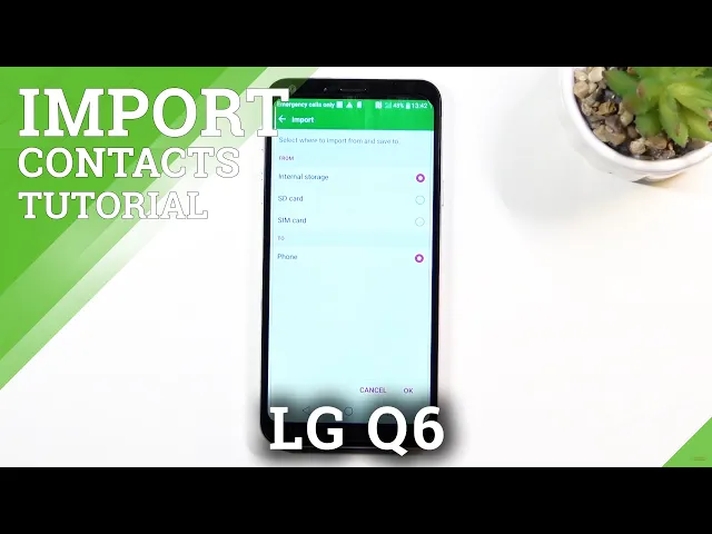 Video thumbnail for How to Copy Contacts From SIM Card to Phone Storage in LG Q6 – Transfer Files