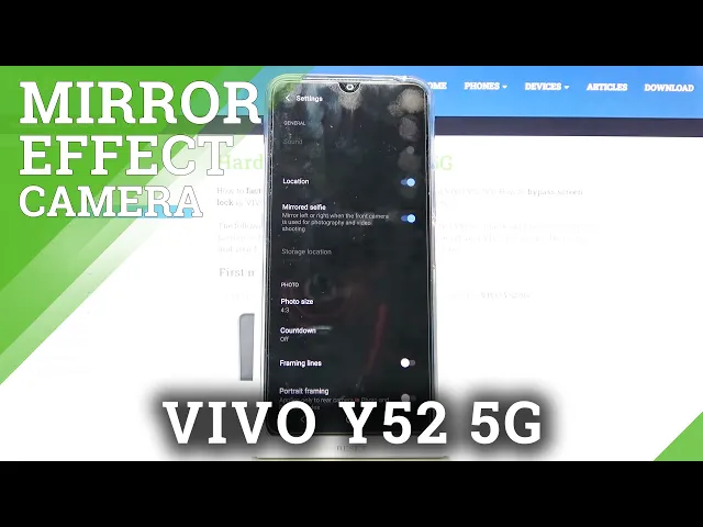 Video thumbnail for How to Turn On Camera Mirror Effect on Vivo Y52 5G – Turn Off Mirror Mode