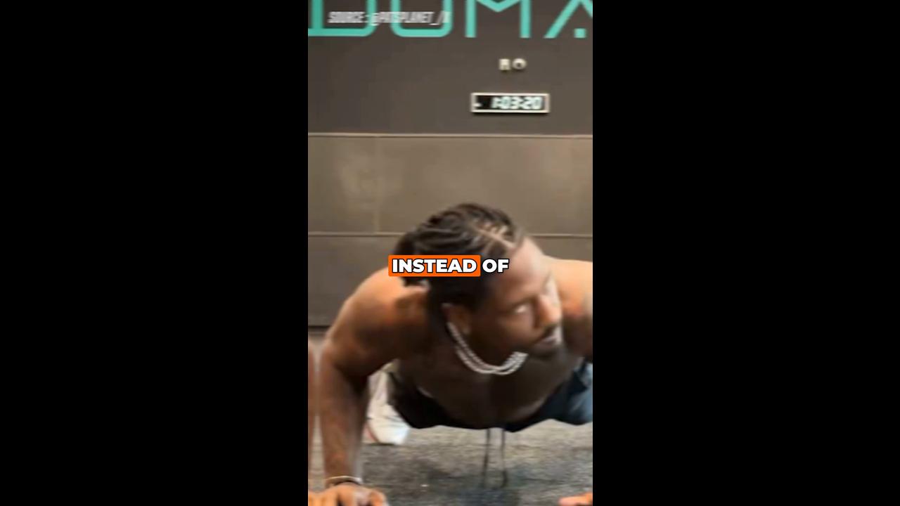Video thumbnail for NFL Fans Ruthlessly Roast Stefon Diggs Over Viral Workout Video