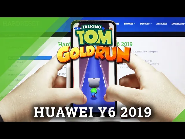 Video thumbnail for How Talking Tom Gold Run Works on Huawei Y6 2019 - Talking Tom Gameplay