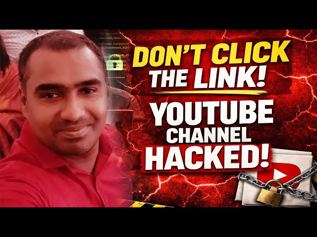 Video thumbnail for my youtube channel hacked how to recover | youtube hacked