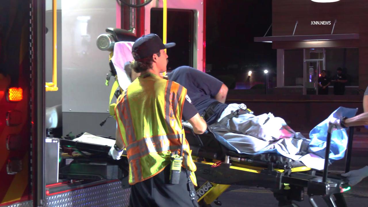 Video thumbnail for US, Phoenix: Phoenix Serious Semi-Truck Crash Prompts Haz-Mat Response.
