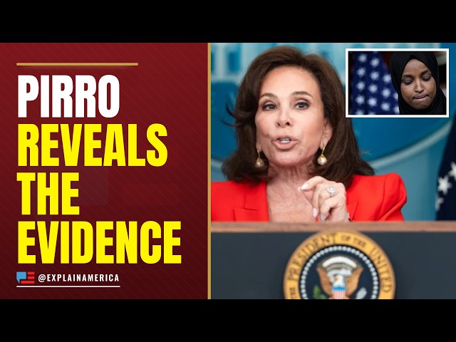 Video thumbnail for 'WE GOT HER' - Jeanine Pirro Reveals Evidence Against Ilhan Omar