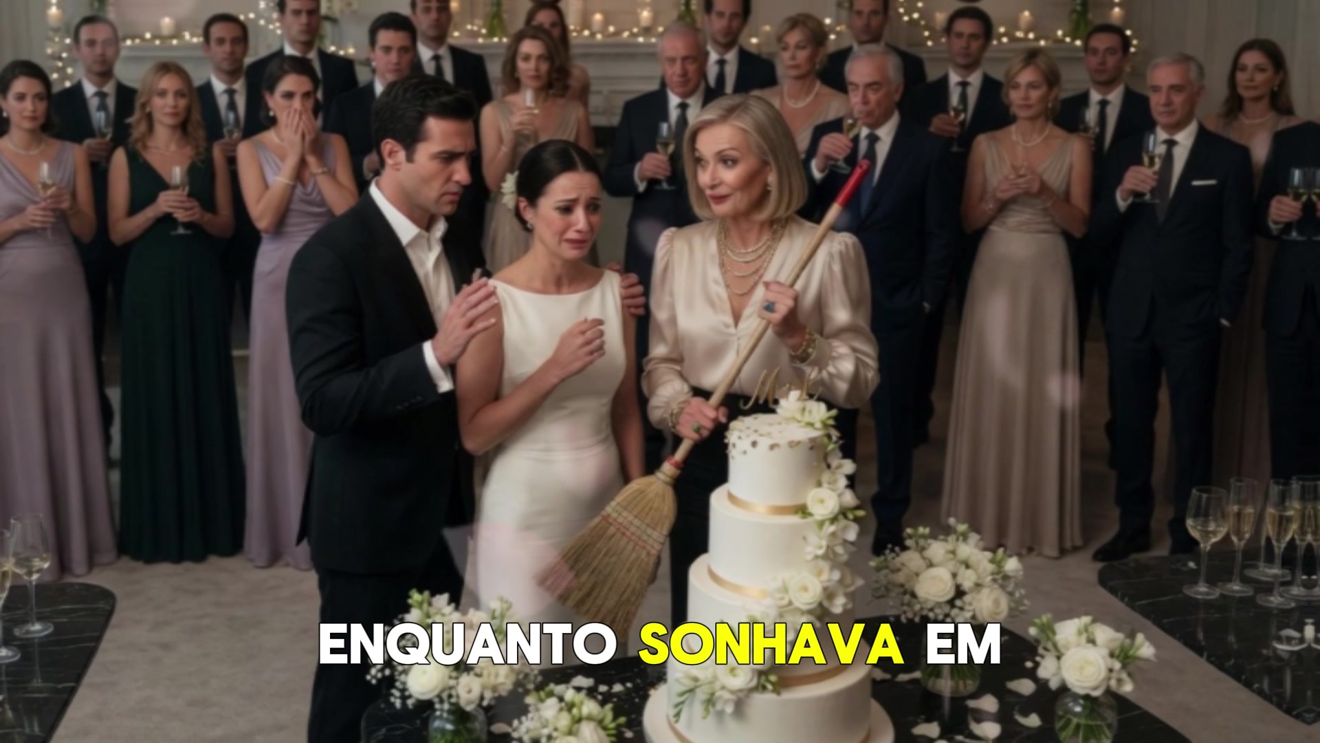 Video thumbnail for Sogra Humilhou a Noiva Faxineira Com Uma Vassoura no Casamento… Mas o Filho Deu a Resposta Que Calou o Salão