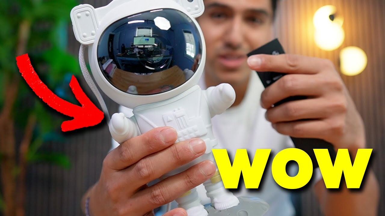 Video thumbnail for How To Use The Mooryan Astronaut Starry Sky Projector