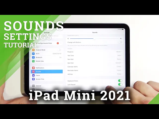 Video thumbnail for How to Enable/Disable Locking Sounds on iPad mini 2021 – Manage Sound Settings