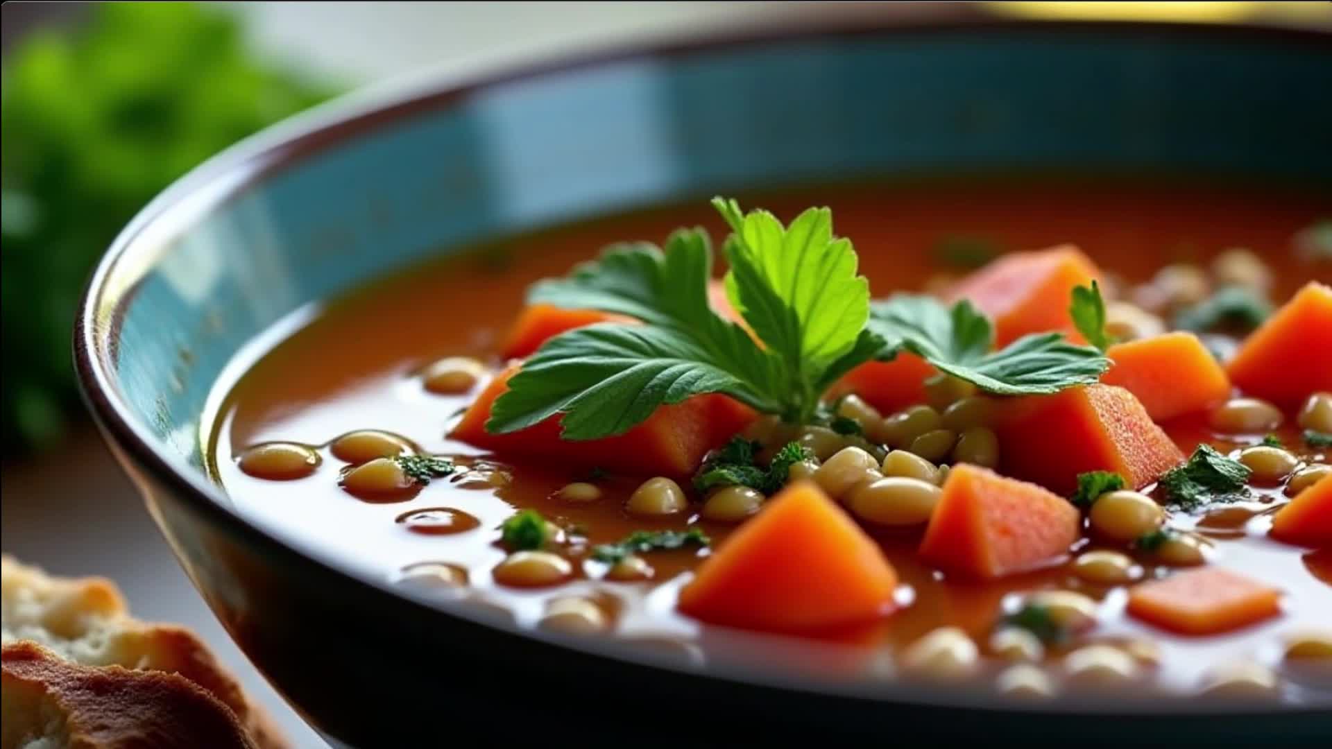 Video thumbnail for The BEST Hearty Lentil Soup (Easy & Healthy Recipe)