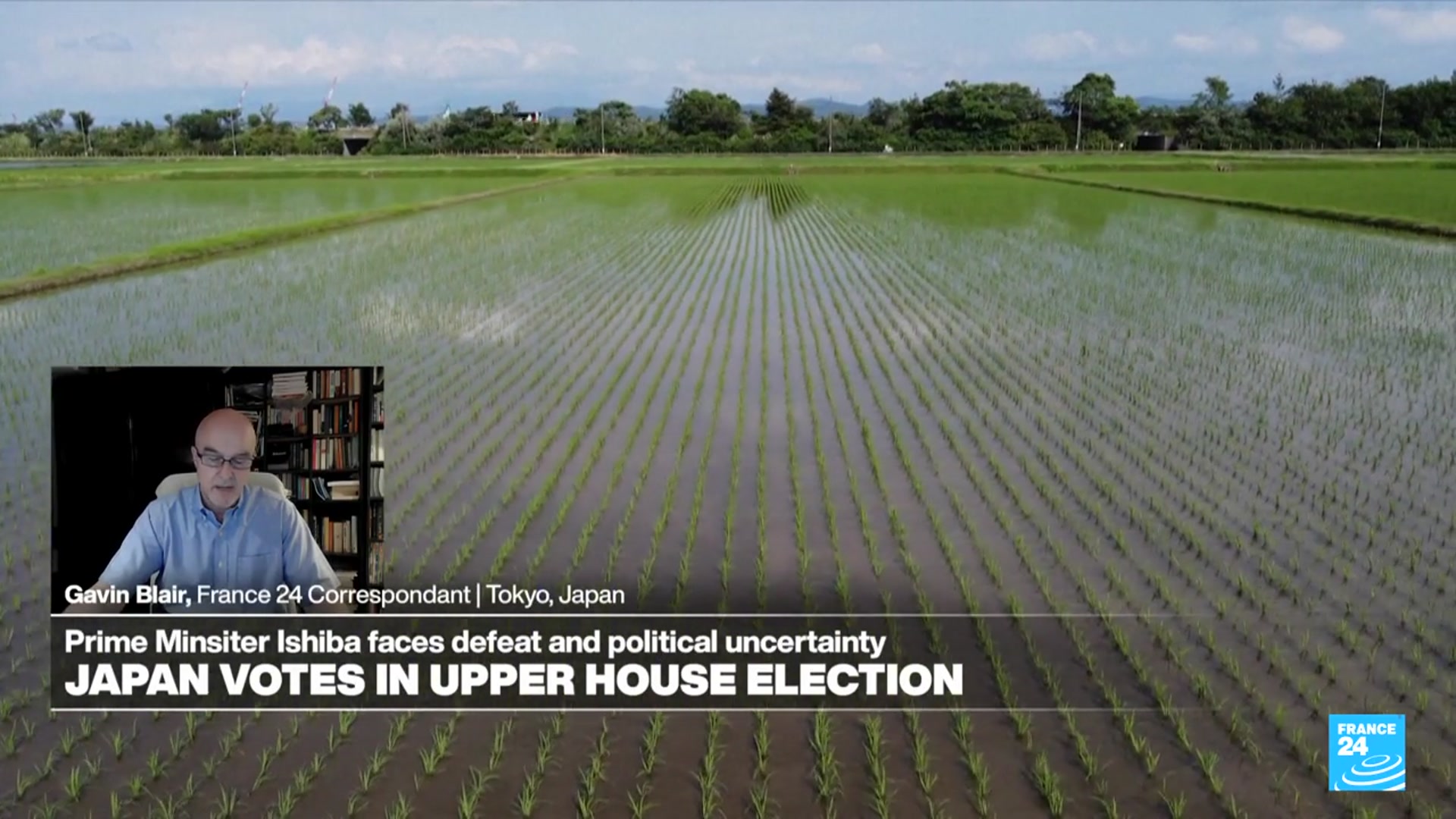 'Video thumbnail for Japan PM faces 'Japanese-first' populist challenge in upper house election'