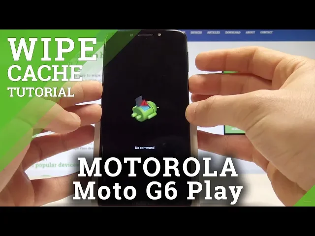 Video thumbnail for How to Wipe Cache Partition in MOTOROLA Moto G6 Play - Reset Cache Files