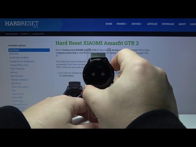 Video thumbnail for How to Soft Reset XIAOMI Amazfit GTR 2 – Fix Not Responding Screen