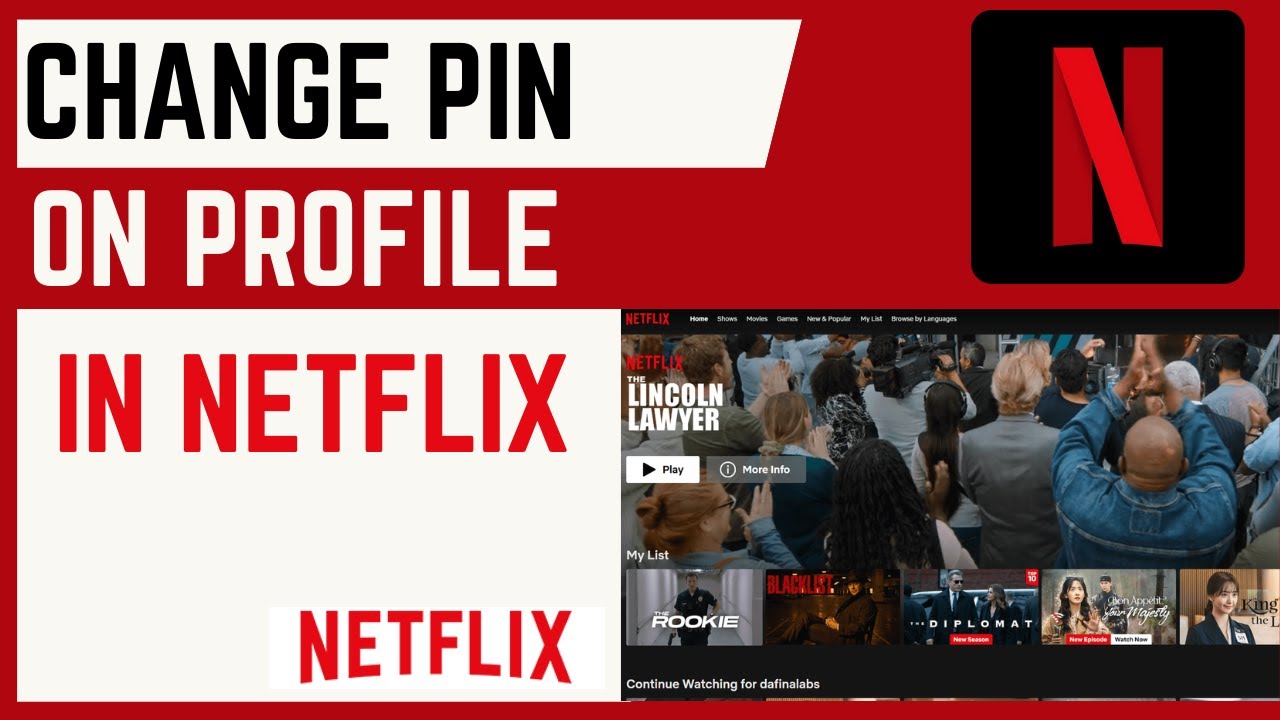 Video thumbnail for How To Change Profile Log In PIN On Netflix