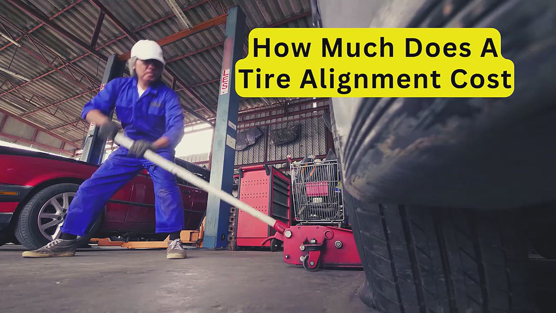 'Video thumbnail for How Much Does A Tire Alignment Cost'