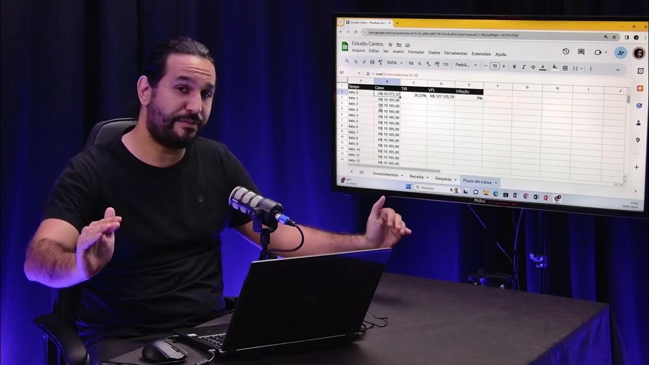 Video thumbnail for Analisando com TIR e VPL seu negócio: uso do Excel