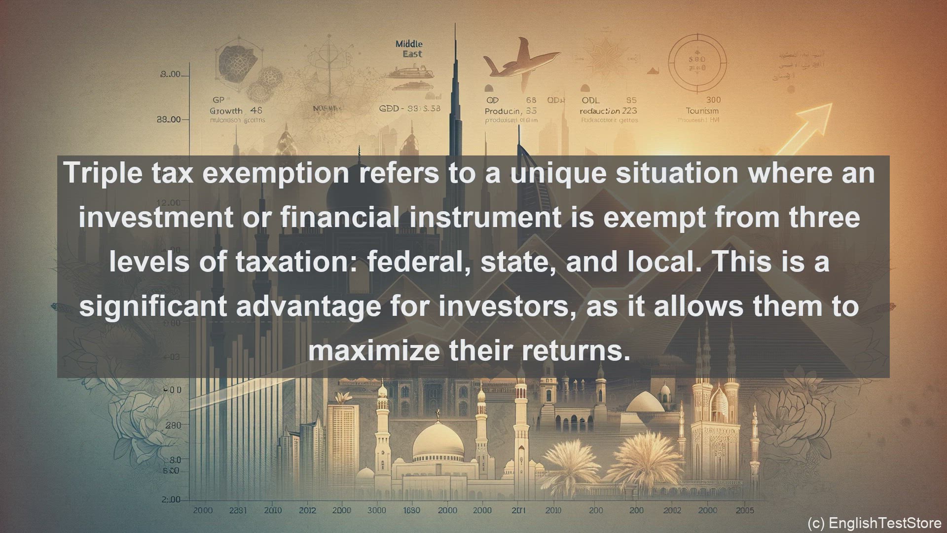 'Video thumbnail for Triple tax exempt in economics and finance'