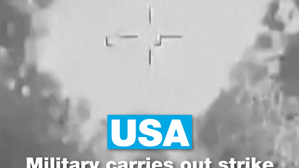 Video thumbnail for USA: Military carries out strike on three vessels in Pacific