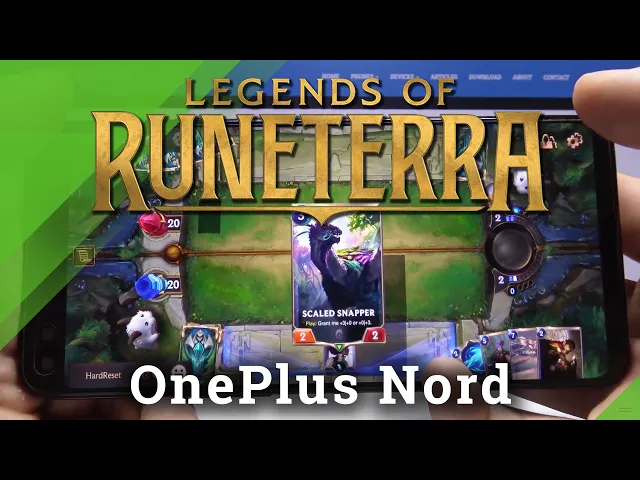 Video thumbnail for Legends of Runeterra on OnePlus Nord – Gaming Test