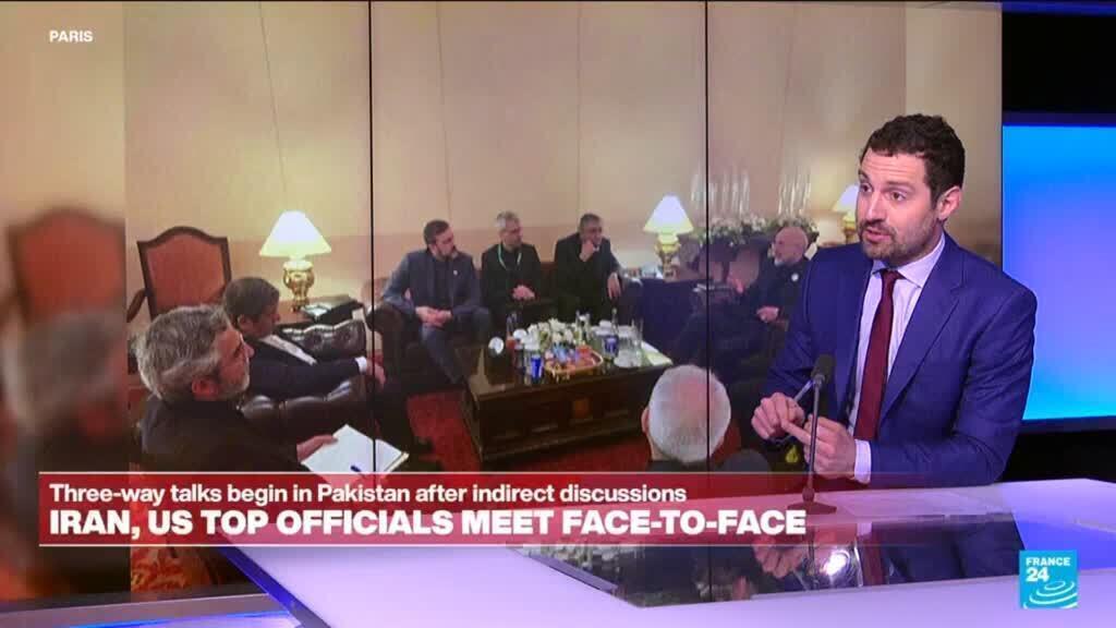 Video thumbnail for Iran, US top officials meet face-to-face