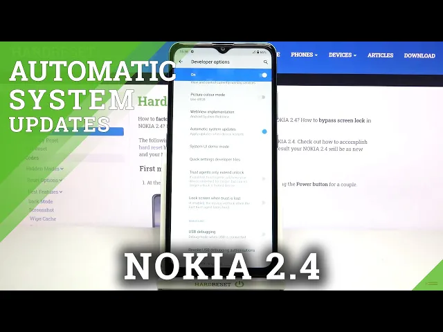 Video thumbnail for How to Activate Auto System Updates in NOKIA 2.4 – Manage Updates