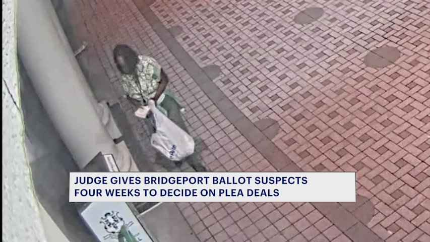 Video thumbnail for Judge gives top Bridgeport ballot suspects four weeks to accept plea deal
