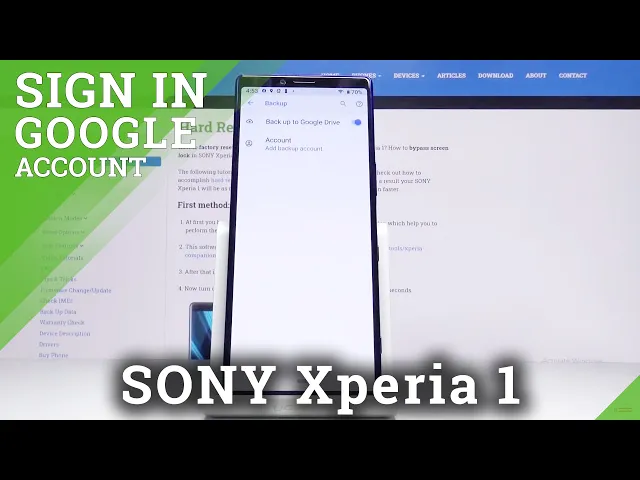 Video thumbnail for How to Create Google Backup in SONY Xperia 1 – Copy & Save Personal Files
