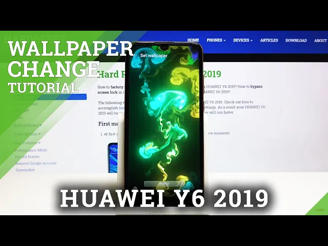 Video thumbnail for How to Get Animated MAGIC FLUIDS Wallpaper in Huawei Y6 (2019)?