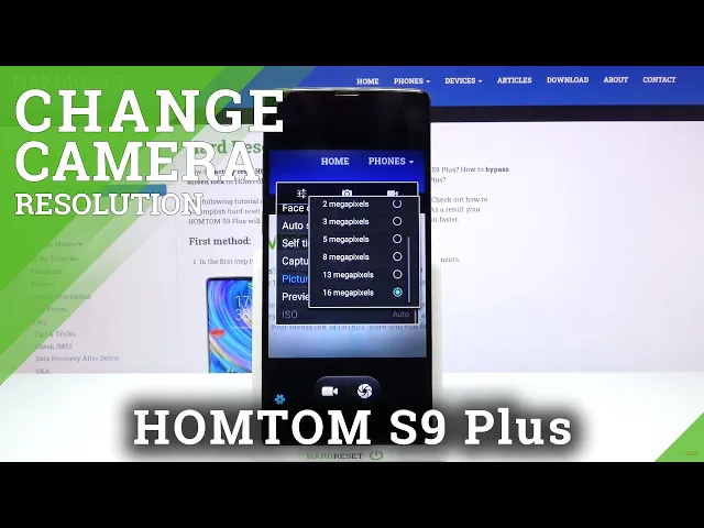 Video thumbnail for How to Change Image Resolution in HOMTOM S9 Plus – Change Image Resolution