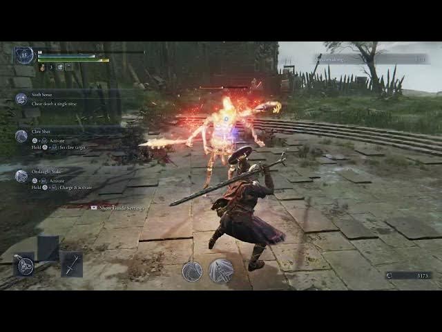 Video thumbnail for Elden Ring Nightreign - Sparring Grounds: Wylder - Sixth Sense, Claw Shot & Onslaught Stake Practice