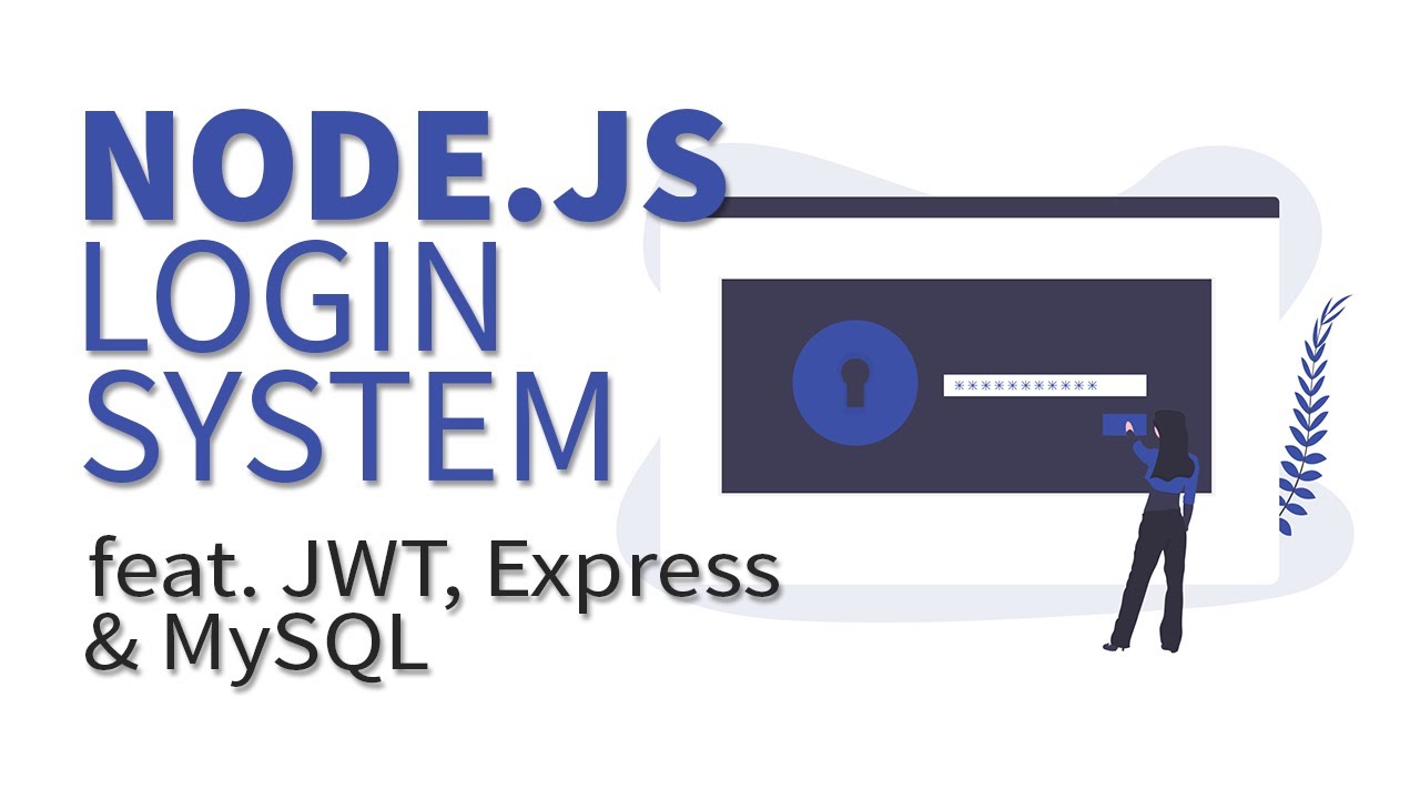Video thumbnail for Node.js Login System mit Express, JWT & MySQL (Rest API)