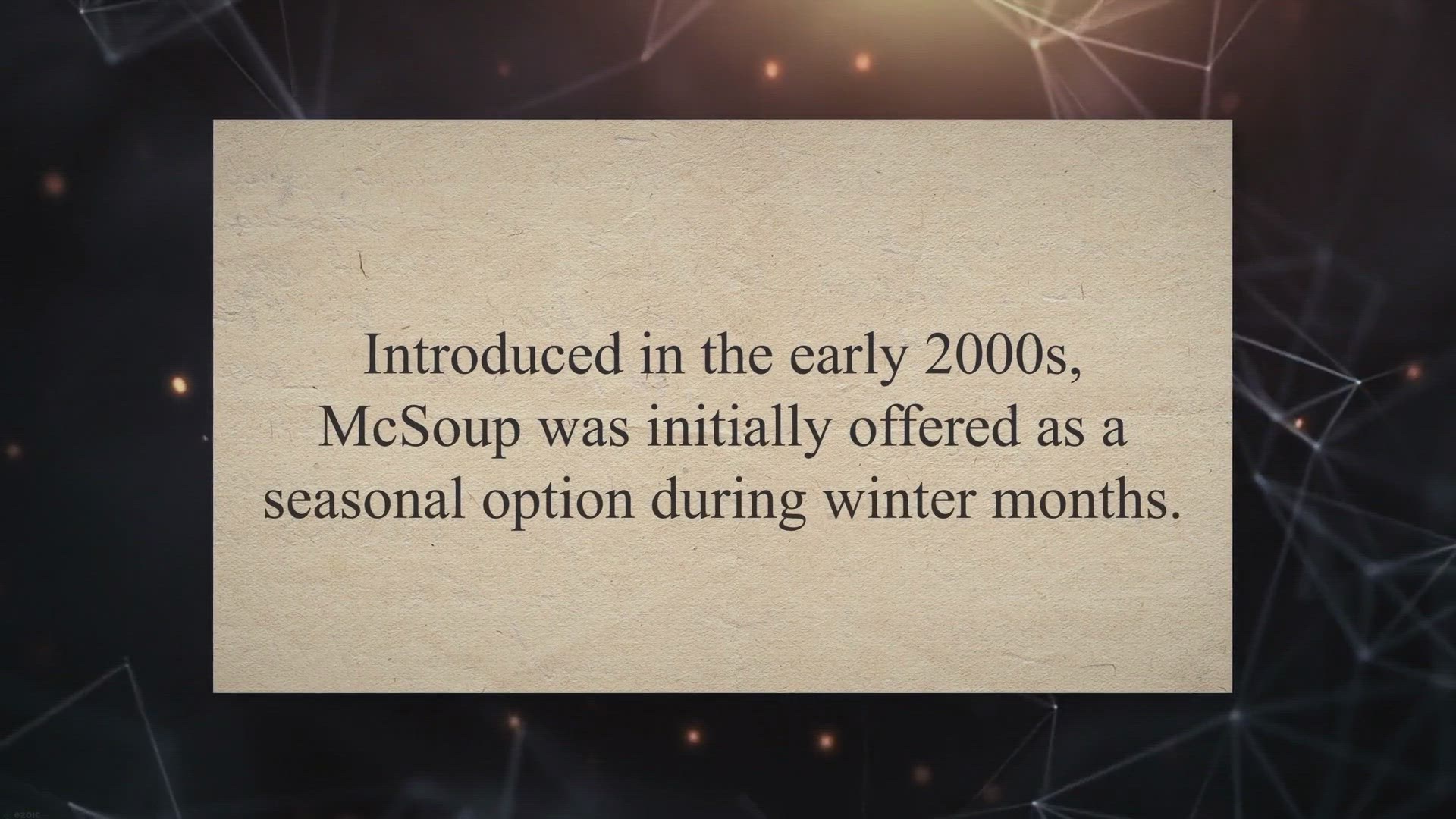 'Video thumbnail for McDonald’s McSoup in Brazil'