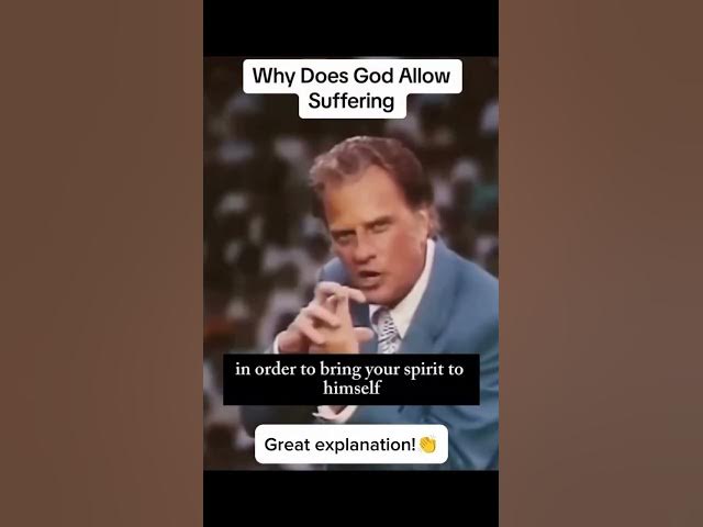 Video thumbnail for Why Does God Allow Suffering?