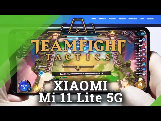 Video thumbnail for Xiaomi Mi 11 Lite 5G - TFT Mobile Game Checkup | RIOT Games