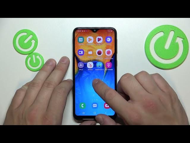 Video thumbnail for How to Turn On / Turn Off the App Drawer on the SAMSUNG Galaxy A20e