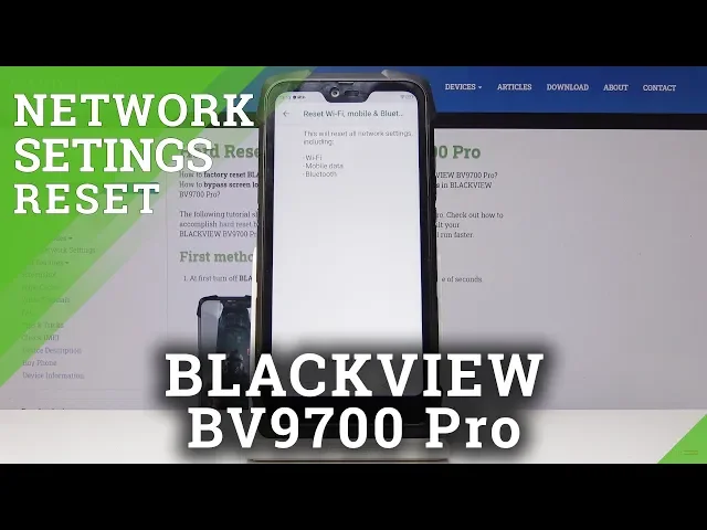 Video thumbnail for Blackview BV9700 Pro Reset Network Settings