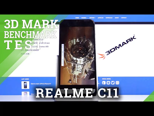 Video thumbnail for Realme C11 Benchmark 3DMark - Test & Score - Helio G35