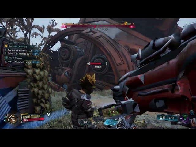 Video thumbnail for Borderlands 4 - Down and Outbound: Collect Bolt Scanner Parts 3/3 | Wreck of The Nostalgia Locations