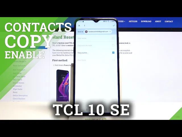 Video thumbnail for How to Copy Contacts in TCL 10 SE – Copy & Relocate Contacts
