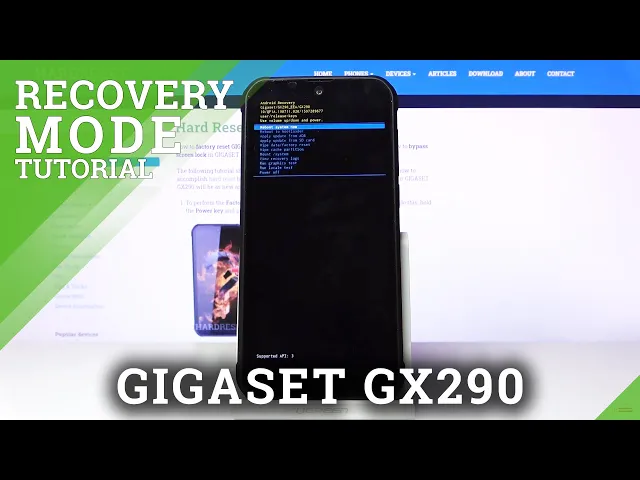 Video thumbnail for How to Enter Recovery Mode in Gigaset GX290 - Recovery Panel Tutorial