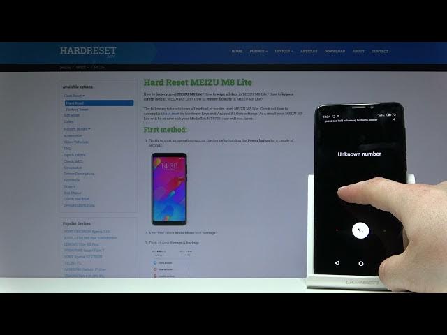 Video thumbnail for How Incoming Calls Animation Looks Like on Meizu M8 Lite – Incoming Call Screen
