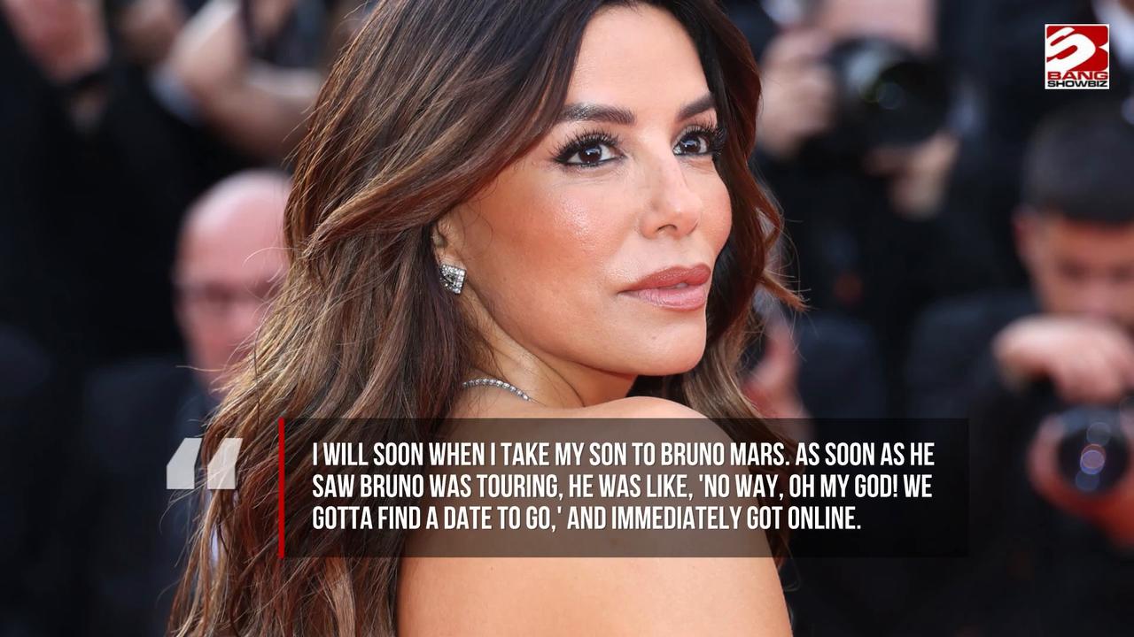 Video thumbnail for Eva Longoria blocks her son from watching Desperate Housewives
