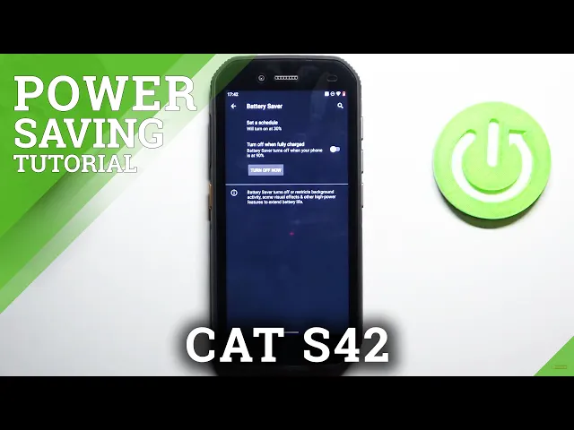 Video thumbnail for How to Activate Power Saving Mode in CAT S42 – Battery Settings