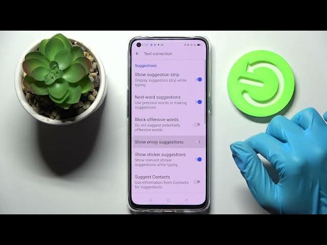 Video thumbnail for Oppo Find X3 Lite - Entering Text Correction Options