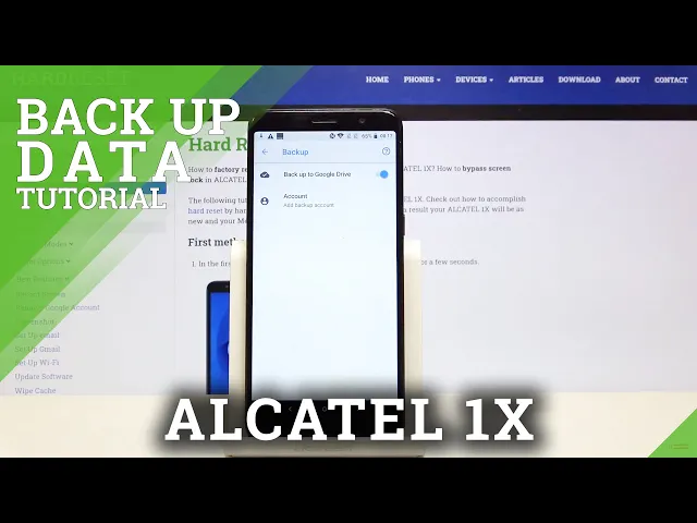 Video thumbnail for How to Allow Google Backup on ALCATEL 1X - Backup Data