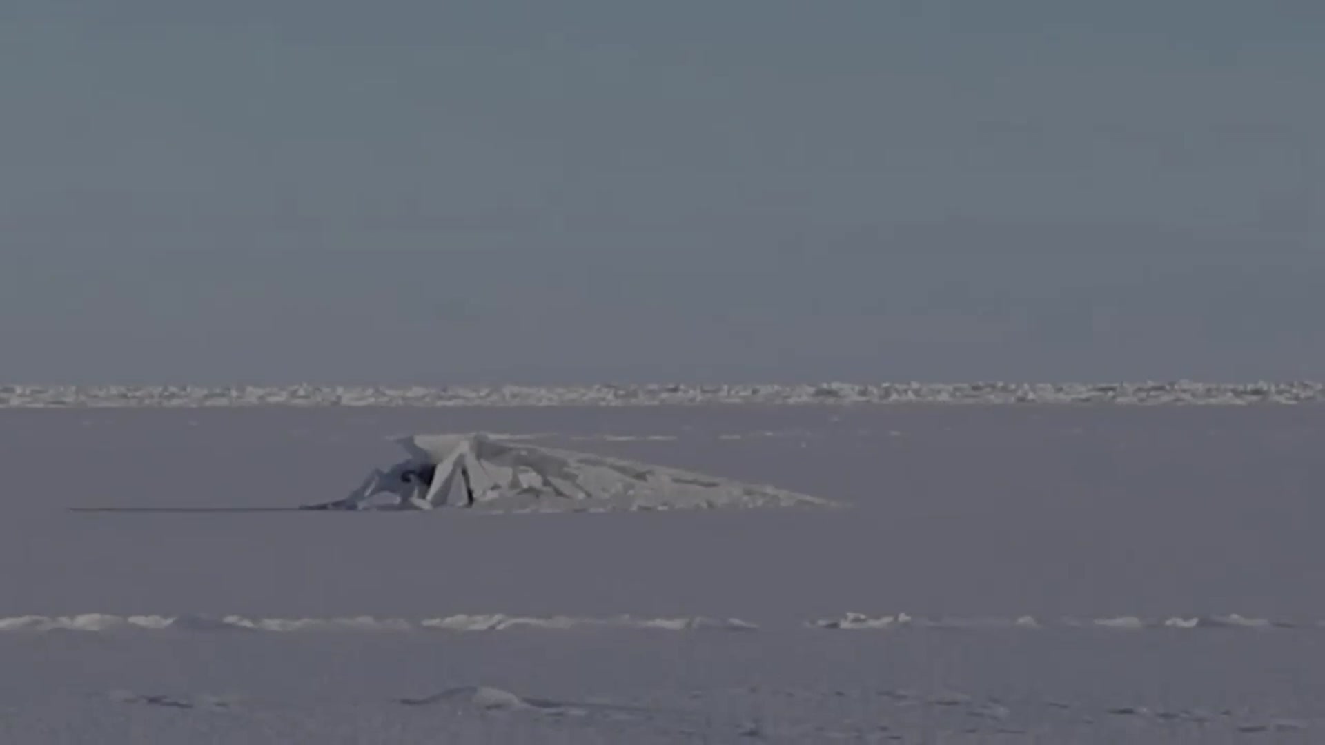 'Video thumbnail for U.S. Submarines In Arctic Ice • ICEX 2022'
