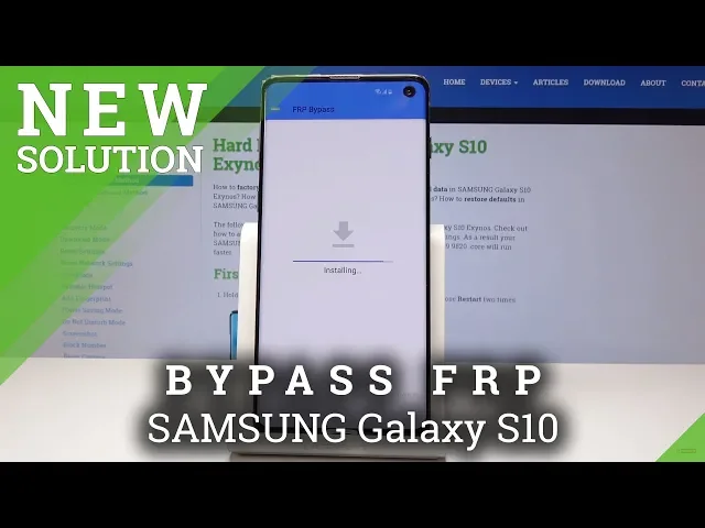 Video thumbnail for Bypass Google Veririfcation SAMSUNG Galaxy S10 - New Method Unlock FRP / Skip Google Protection