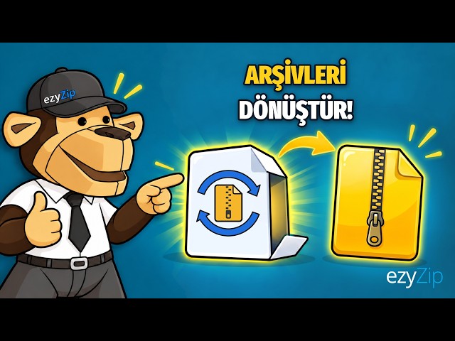 Video thumbnail for Arşiv Dosyaları Online Ücretsiz Nasıl Dönüştürülür | Yazılım Kurulumu Gerektirmez
